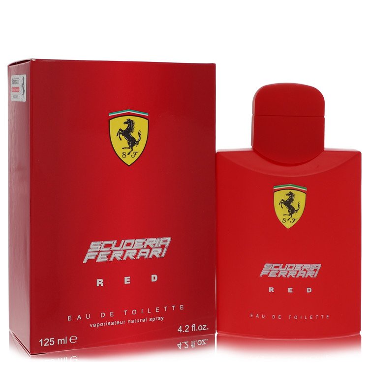 Ferrari Scuderia Red by Ferrari 4.2 Oz Eau De Toilette Spray for Men