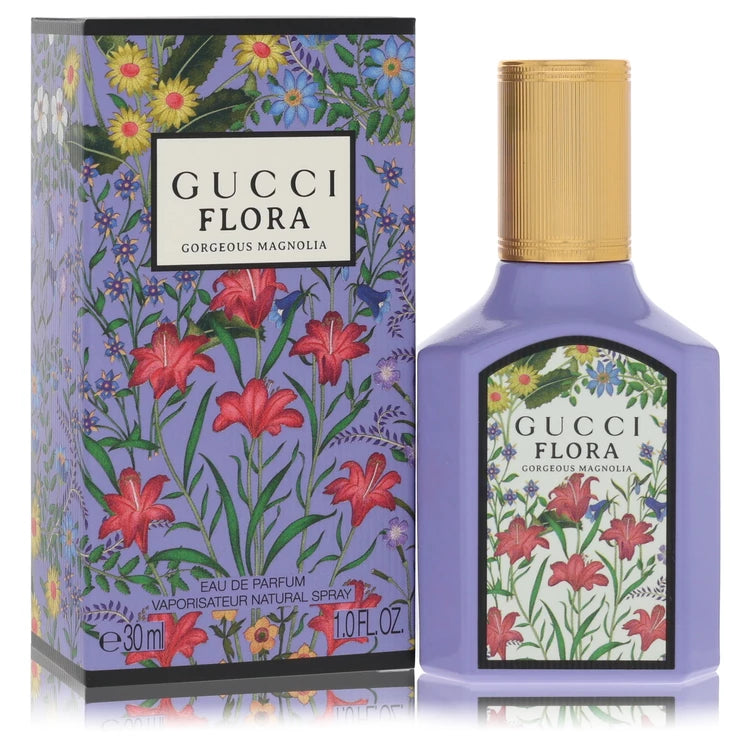 Gucci Flora Gorgeous Magnolia by Gucci 1 oz Eau De Parfum Spray for Women