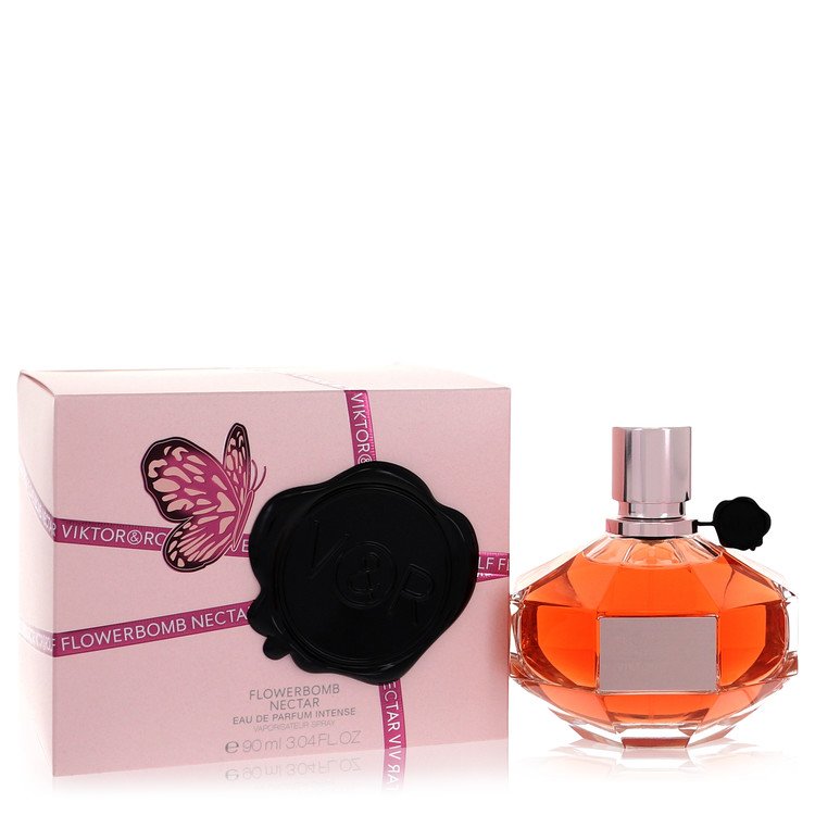 Flowerbomb Nectar by Viktor & Rolf 3.04 Oz Eau De Parfum Intense Spray for Women