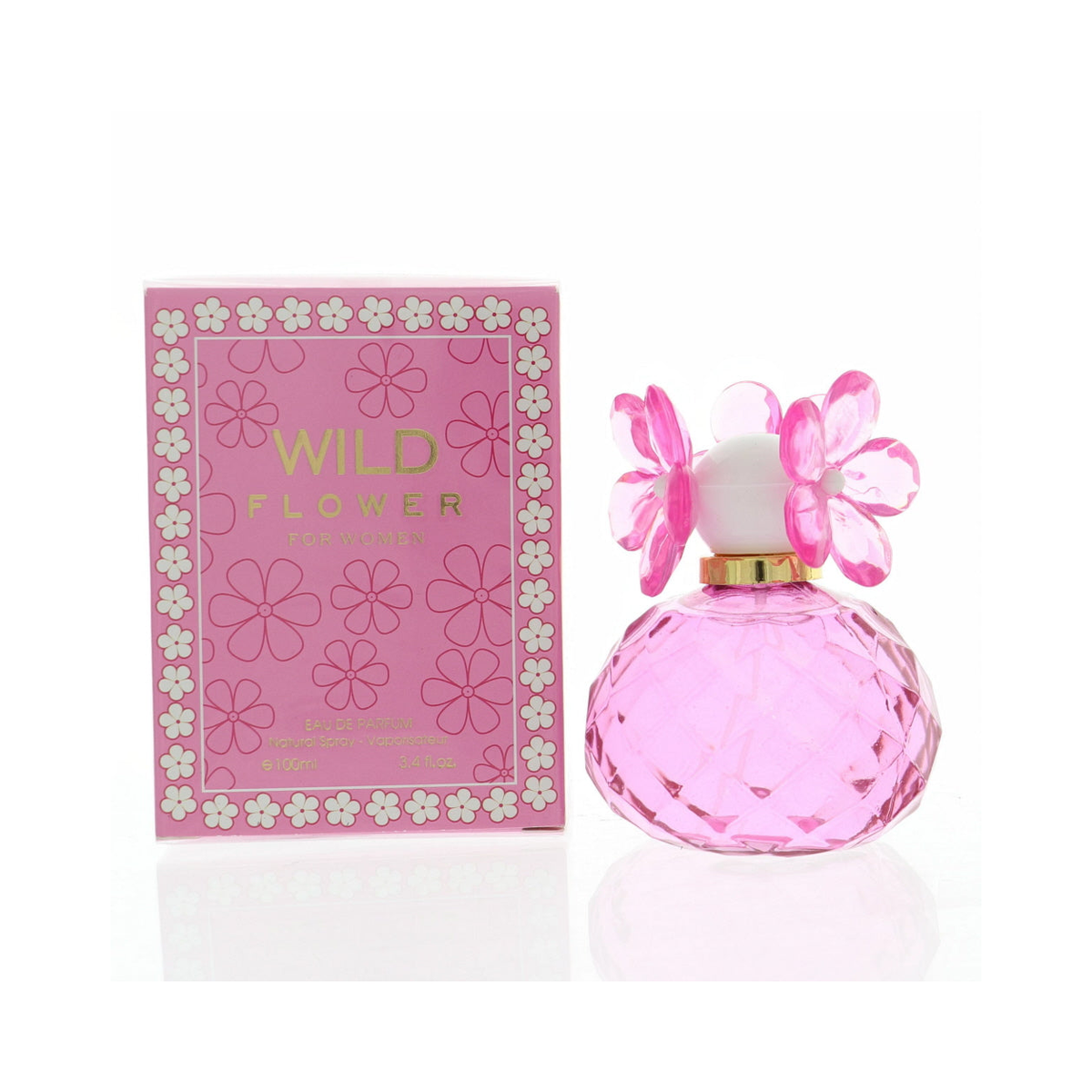 Wild Flower by Fragrance Couture 3.4 Oz Eau De Parfum Spray for Women