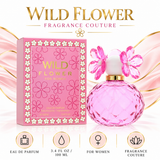 Wild Flower by Fragrance Couture 3.4 Oz Eau De Parfum Spray for Women