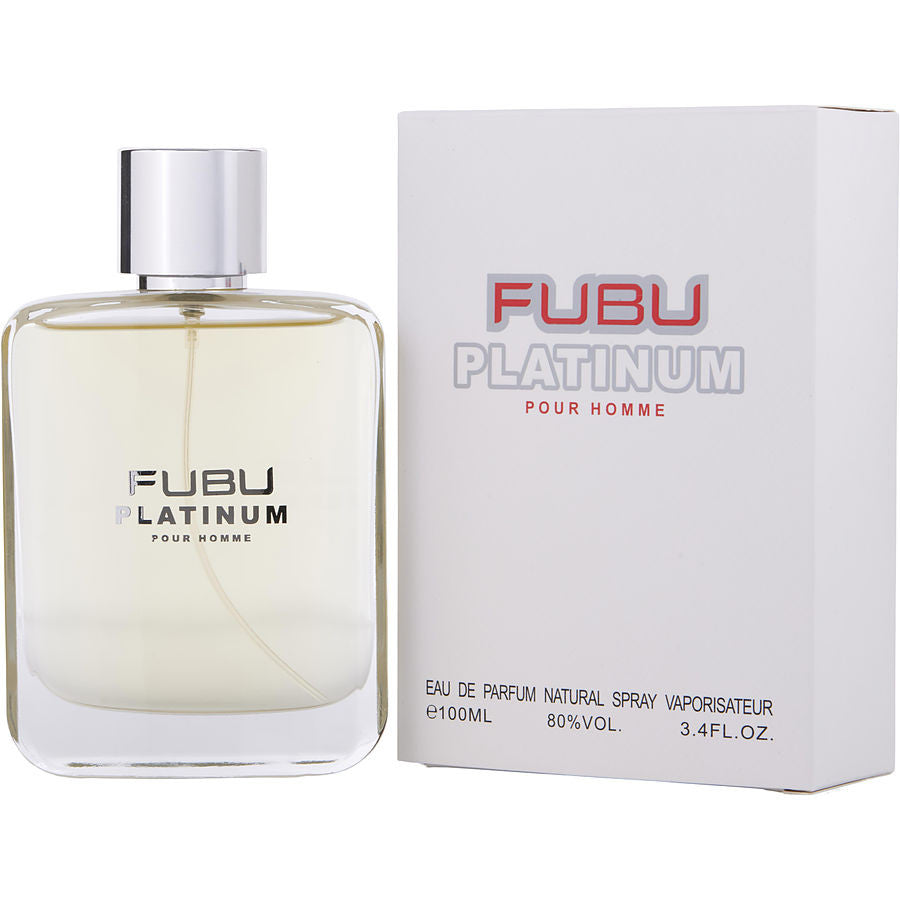 Cologne Fubu Platinum 3.4 Oz  EDT Spray for Men
