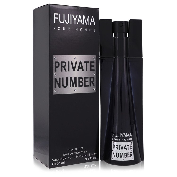 Fujiyama Private Number by Succes De Paris 3.3 Oz Eau De Toilette Spray for Men