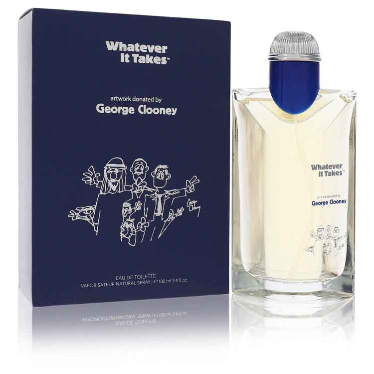 Whatever It Takes George Clooney by Whatever it Takes Eau De Toilette Spray 3.4 oz / 100 ml for Men