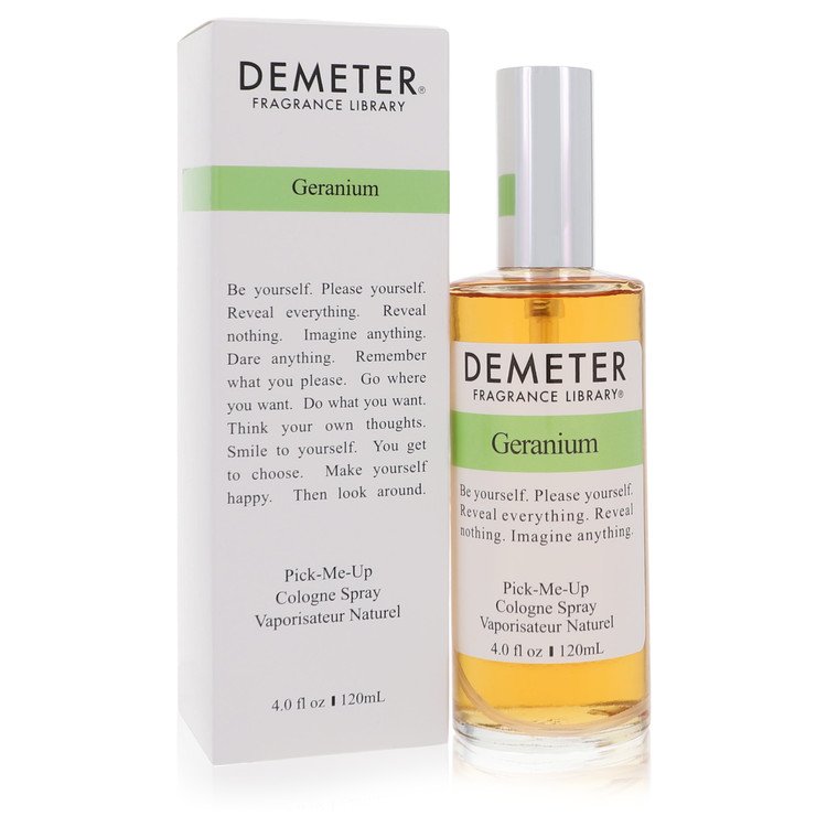 Demeter Geranium by Demeter 4 Oz Cologne Spray for Women