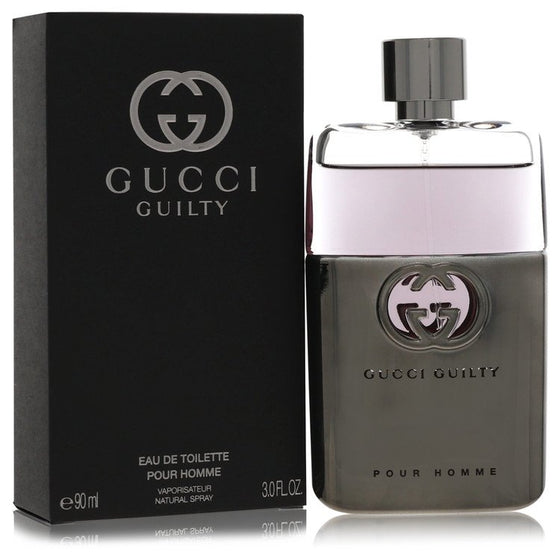 Gucci Guilty by Gucci 3 Oz Eau De Toilette Spray In Box for Men