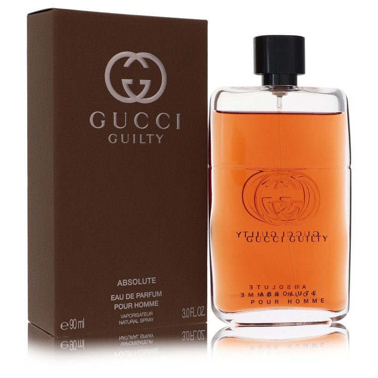 Gucci Guilty Absolute by Gucci 3 Oz Eau De Parfum Spray for Men