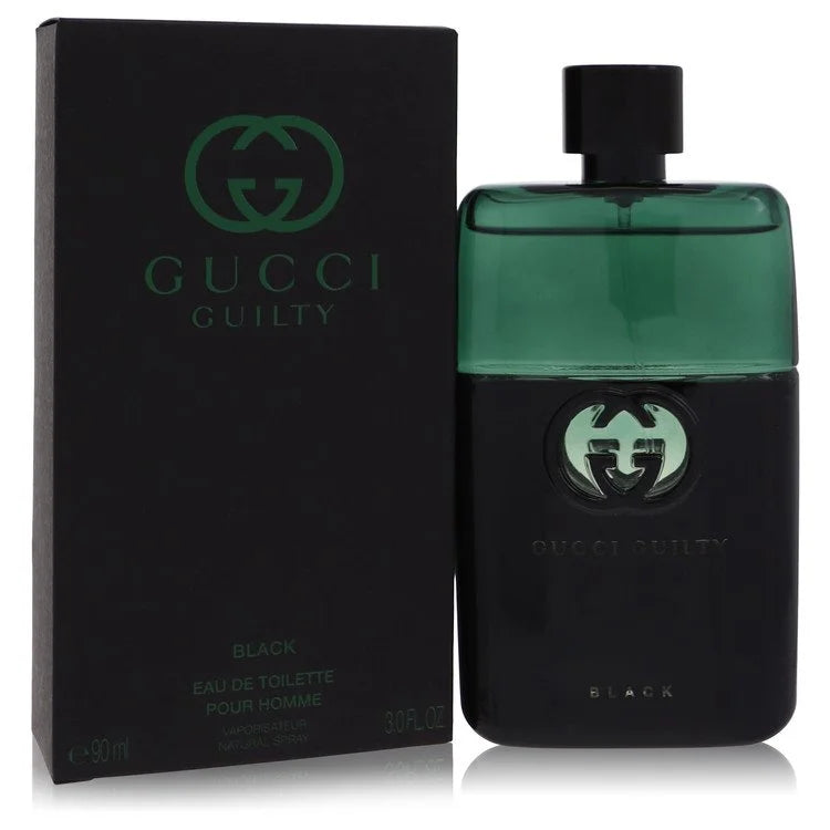 Gucci Guilty Black by Gucci 3 Oz Eau De Toilette Spray for Men