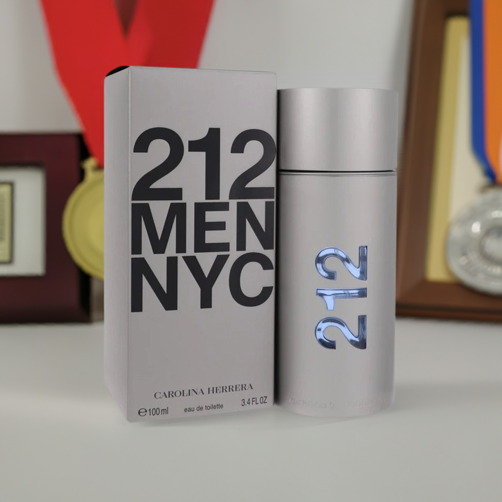 212 By Carolina Herrera 3.4 Oz Eau De Toilette Spray For Men In Box