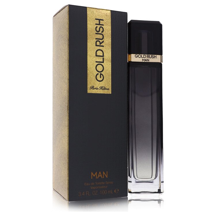 Gold Rush by Paris Hilton 3.4 Oz Eau De Toilette Spray for Men