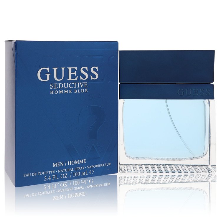 Guess Seductive Homme Blue by Guess 3.4 Oz Eau De Toilette Spray for Men