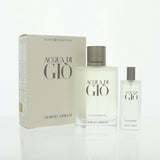 Acqua Di Gio by Giorgio Armani 3.4 Oz Eau De Toilette Gift Set for Men