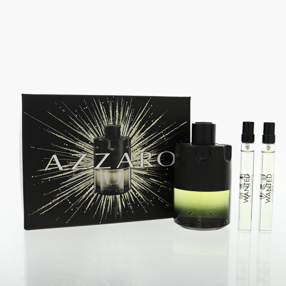 Azzaro The Most Wanted Intense By Azzaro Cologne 3.38 Oz Eau De Toilette Spray For Men - Gift Set