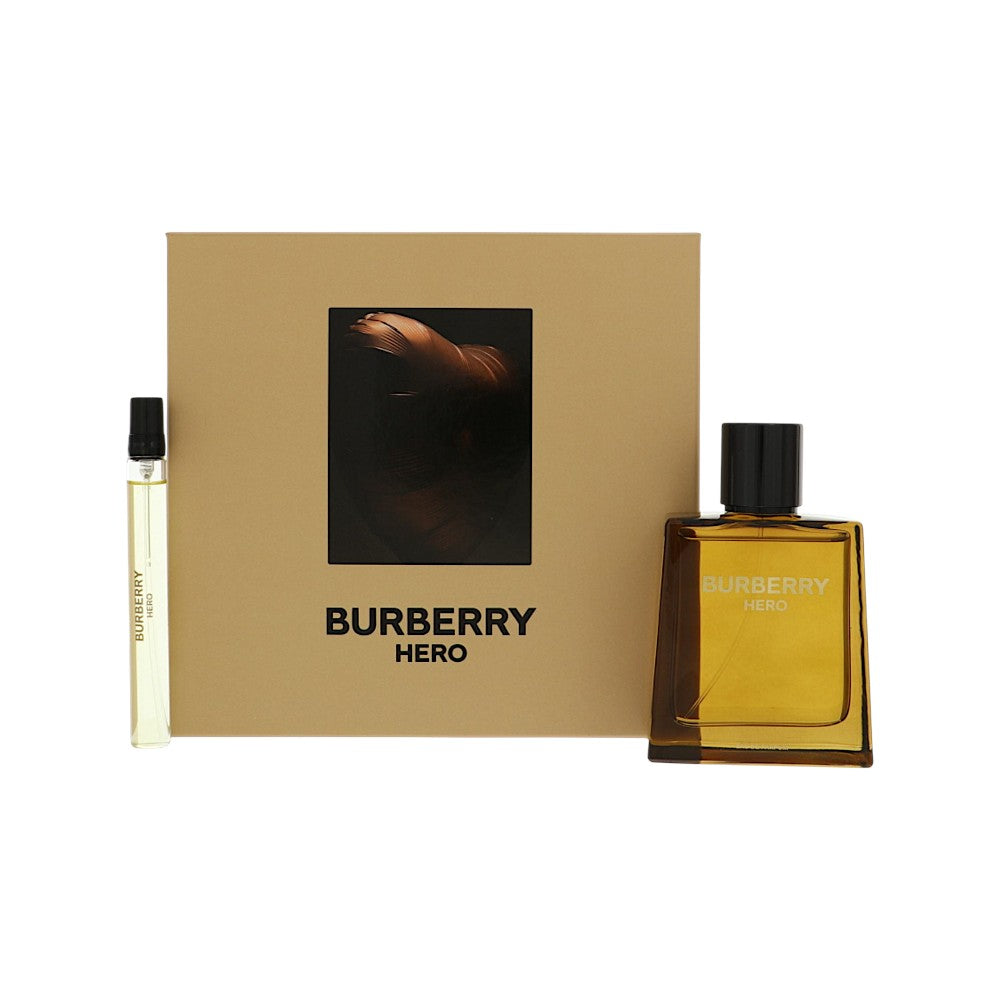 Burberry Hero by Burberry 3.3 Oz Eau De Parfum Spray Gift Set for Men