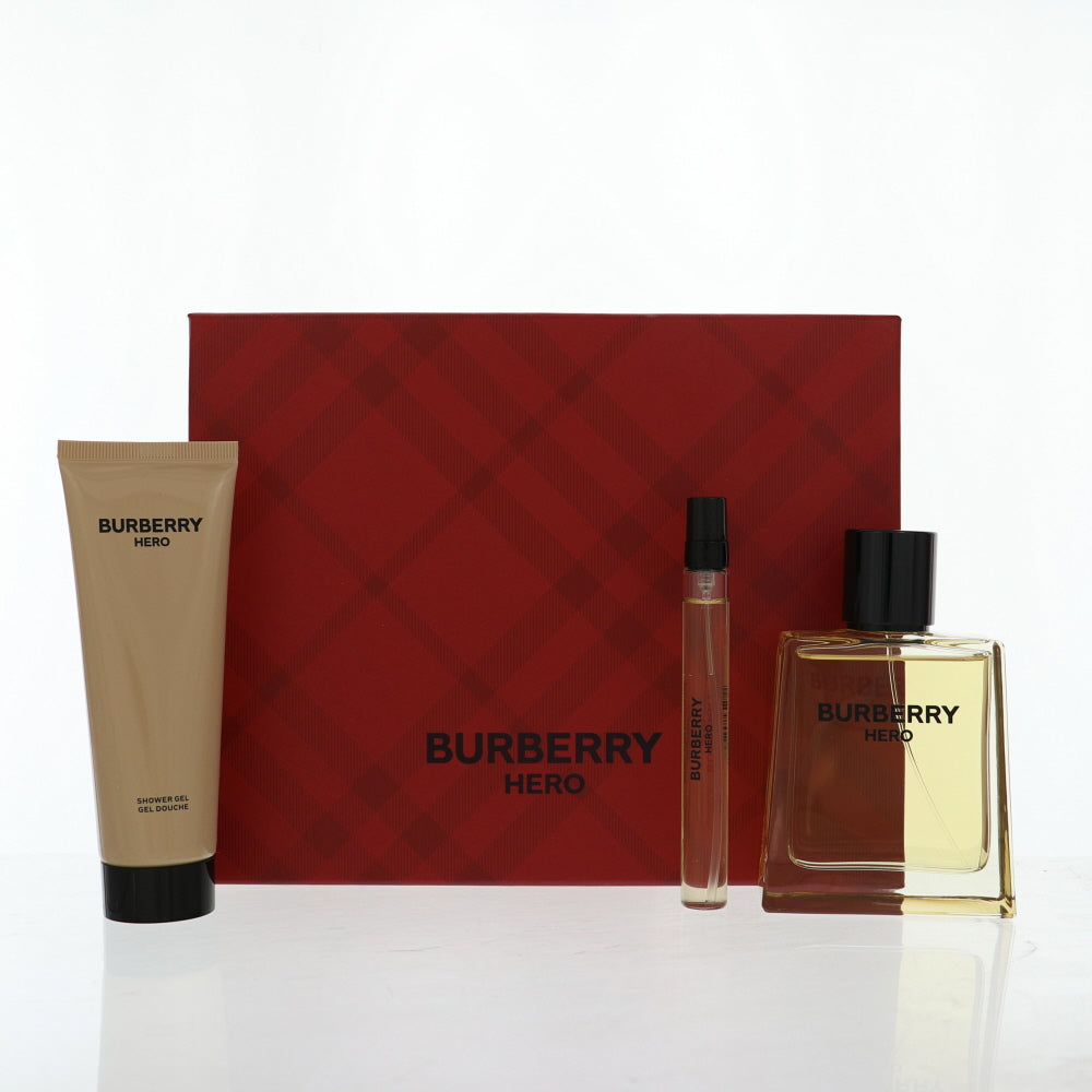 Burberry Hero by Burberry 3.3 Oz Eau De Toilette Gift Set for Men