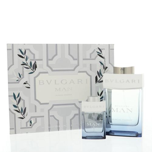 Glacial Essence By Bvlgari Man Cologne 3.4 Oz Eau De Parfum Spray For Men - Gift Set