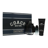Coach New York by Coach 3.3 Oz Eau De Toilette Gift Set for Men