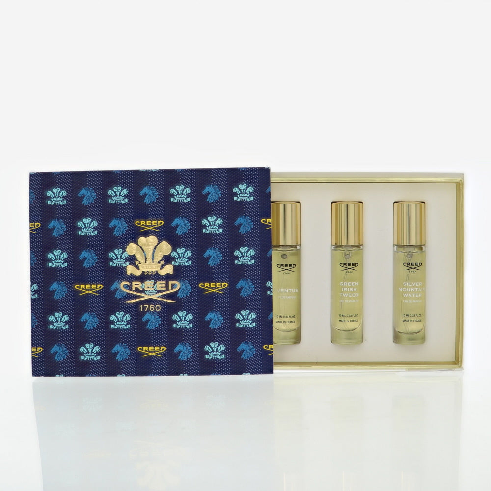 Creed By Creed Cologne 0.33 Oz Aventus Eau De Parfum Spray For Men - Gift Set