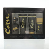 Curve Black by Liz Claiborne 4.2 Oz Eau De Cologne Gift Set for Men