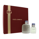 Light Blue Display Box by Dolce & Gabbana 4.2 Oz Eau De Toilette Spray for Men 2 Pc Set