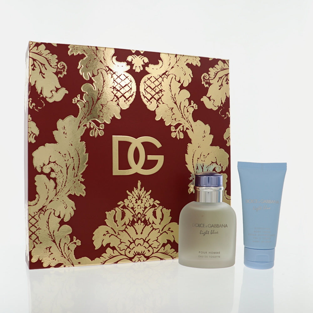 Light Blue by Dolce & Gabbana 2.5 Oz Eau De Toilette Gift Set for Men