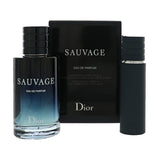 Sauvage by Christian Dior 3.4 Oz Eau De Parfum Spray Gift Set for Men