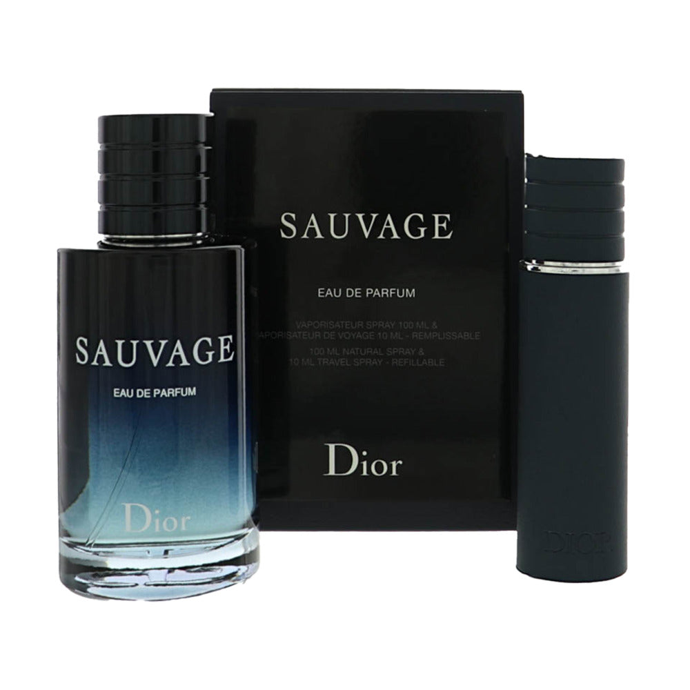 Sauvage by Christian Dior 3.4 Oz Eau De Parfum Gift Set for Men