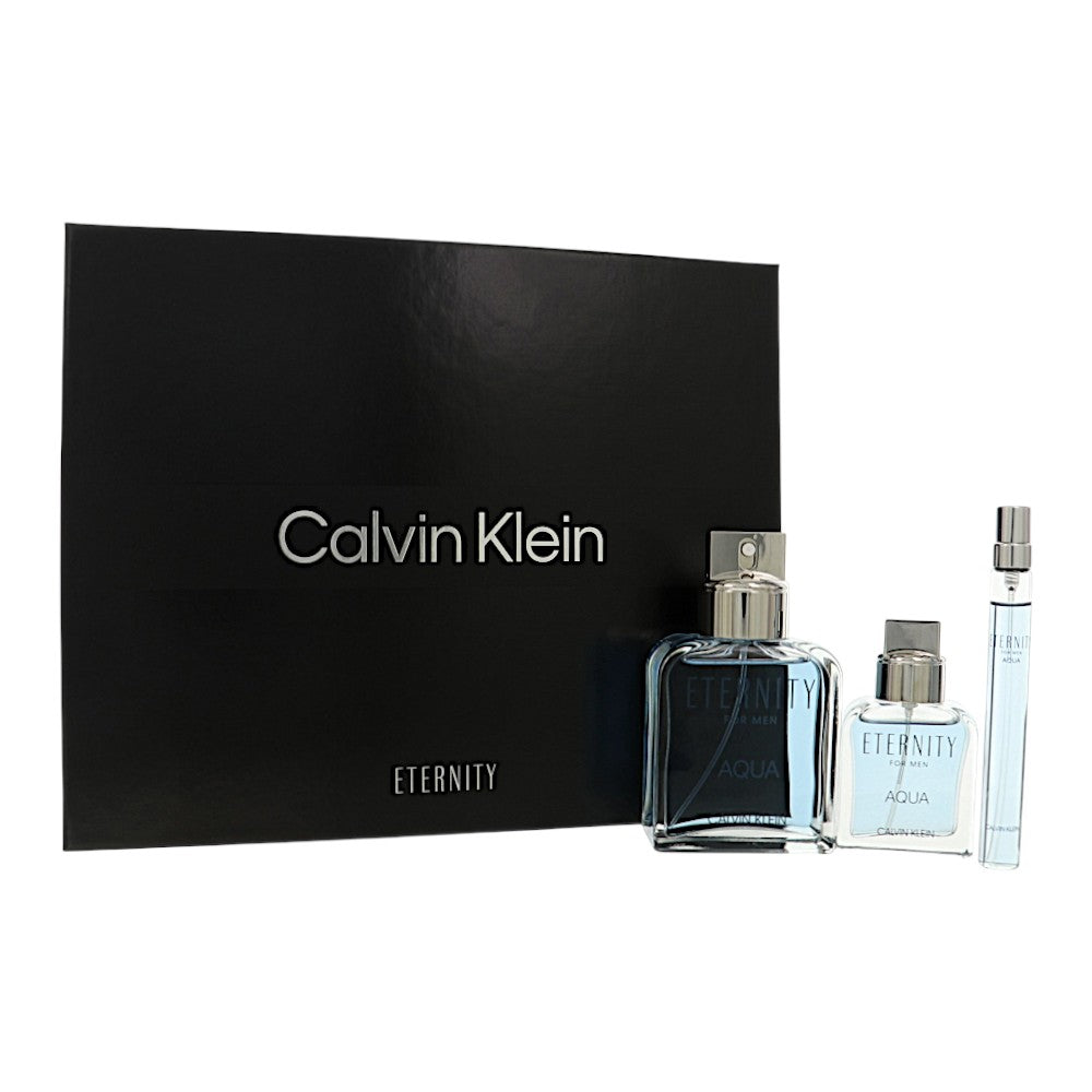 Eternity by Calvin Klein 3.3 Oz Gift Set for Men
