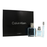 Eternity by Calvin Klein 3.3 Oz Gift Set for Men