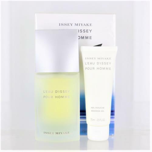 L'Eau D'Issey Pour Homme By Issey Miyake Cologne 2 Piece Gift Set - 2.5 Oz Eau De Toilette Spray For Men - Gift Set