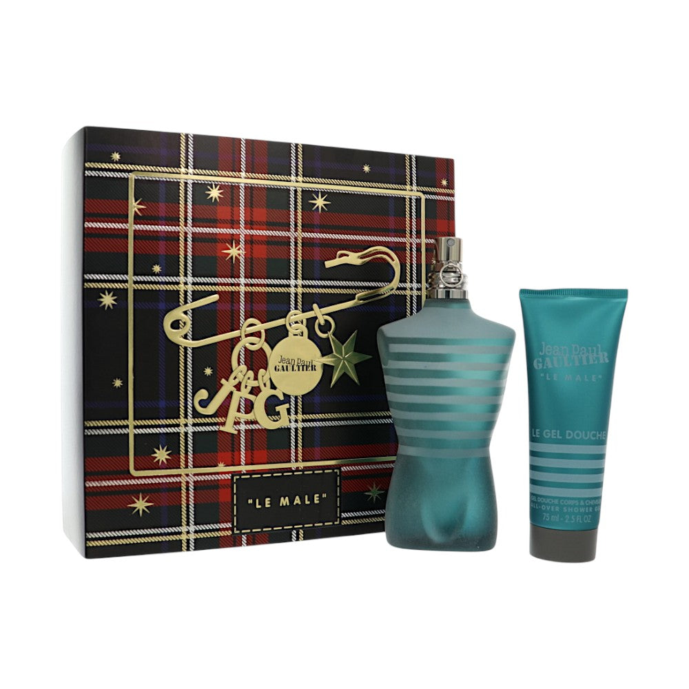 Le Male by Jean Paul Gaultier 4.2 Oz Eau De Toilette Shower Gel Gift Set for Men
