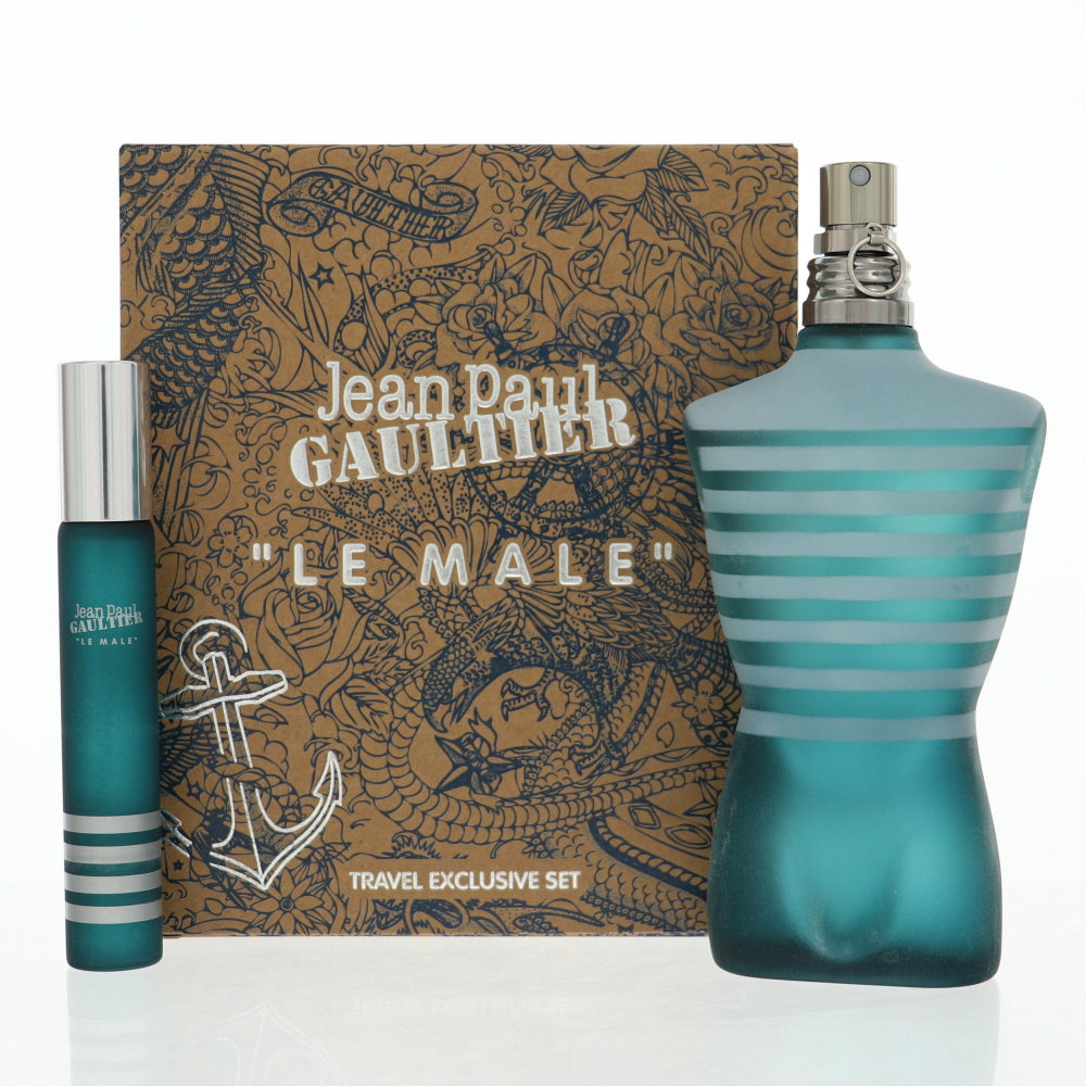 Jean Paul Gaultier By Jean Paul Gaultier Cologne 2 Piece Gift Set - 4.2 Oz Eau De Toilette Spray, 0.68 Oz Eau De Toilette Spray For Men - Gift Set