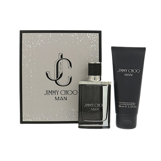 Jimmy Choo Man by Jimmy Choo 1.7 Oz Eau De Toilette Shower Gel Gift Set for Men