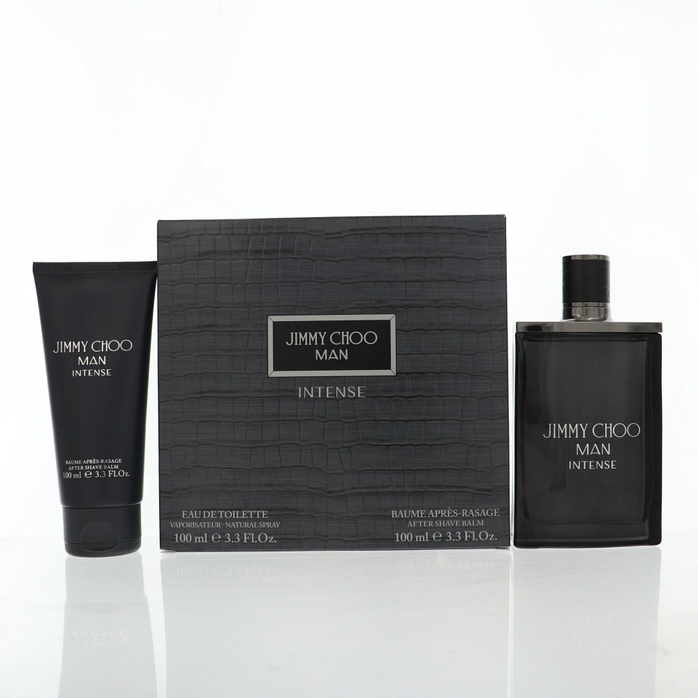Jimmy Choo Man Intense by Jimmy Choo 3.3 Oz Eau De Toilette Gift Set for Men