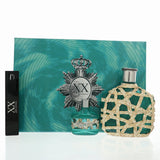 John Varvatos Xx Artisan Teal By John Varvatos 3 Piece Gift Set - 4.2 Oz Eau De Toilette Spray, 0.57 Oz Eau De Toilette Spray, 0.50 Oz Eau De Toilette Splash For Men In Gift Set