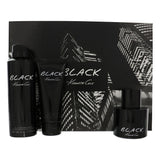 Kenneth Cole Black by Kenneth Cole 3 Pcs Gift Set With 3.4 Oz Eau De Toilette Spray for Men