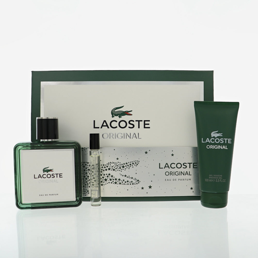 Lacoste Original By Lacoste Cologne 3.3 Oz Eau De Parfum Spray For Men - Gift Set