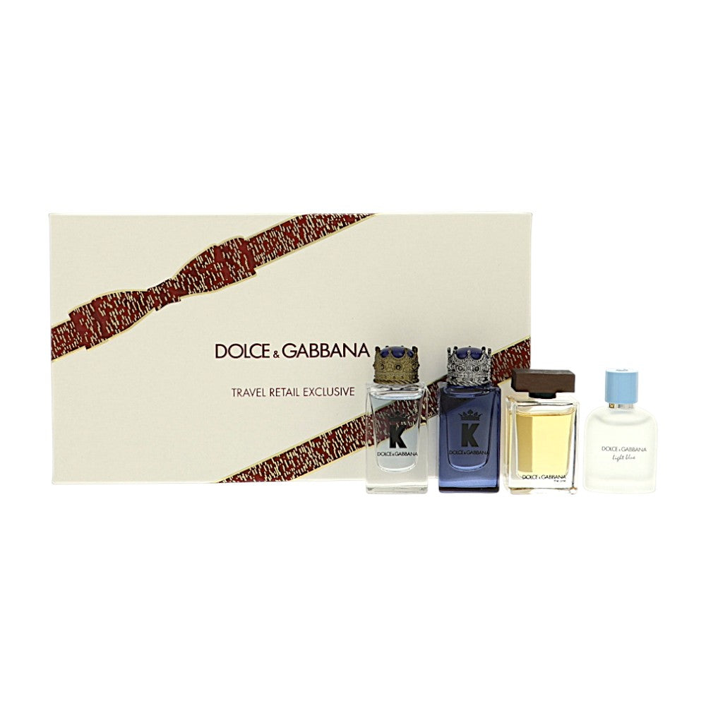 D&G by Dolce & Gabbana 0.17 Oz Eau De Toilette Gift Set for Men