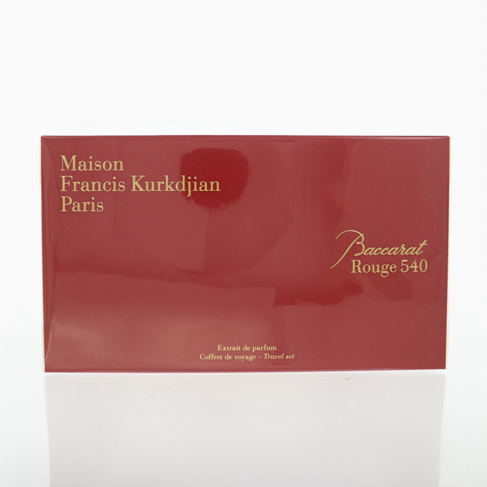 Baccarat Rouge 540 Travel Set by Maison Francis Kurkdjian 0.37 Oz Extrait De Parfum Spray Gift Set for Men