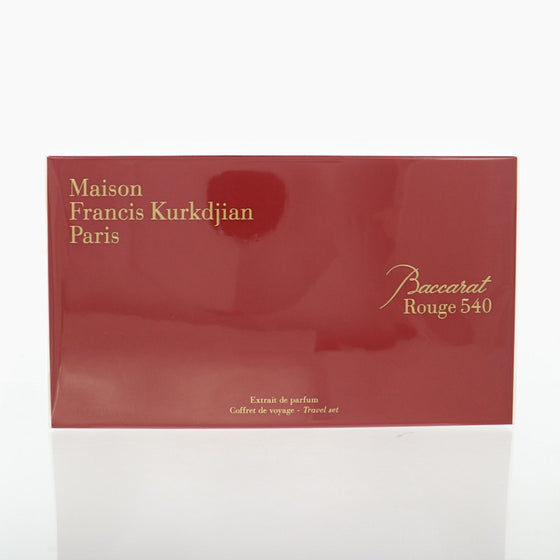 Baccarat Rouge 540 Travel Set by Maison Francis Kurkdjian 0.37 Oz Extrait De Parfum Spray Gift Set for Men