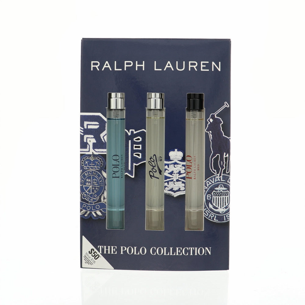 The Polo Collection By Ralph Lauren Cologne 0.34 Oz Polo Red Eau De Toilette Spray For Men - Gift Set