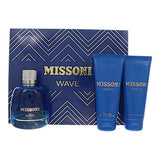 Missoni Wave by Missoni 3.4 Oz Eau De Toilette Gift Set for Men