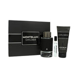 Mont Blanc Explorer by Mont Blanc 3.3 Oz Eau De Parfum Shower Gel Gift Set for Men