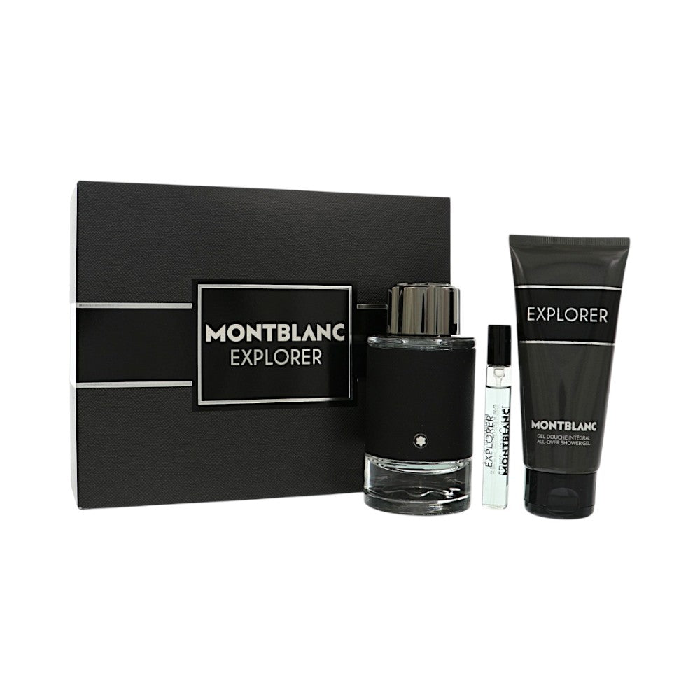 Mont Blanc Explorer by Mont Blanc 3.3 Oz Eau De Parfum Gift Set for Men