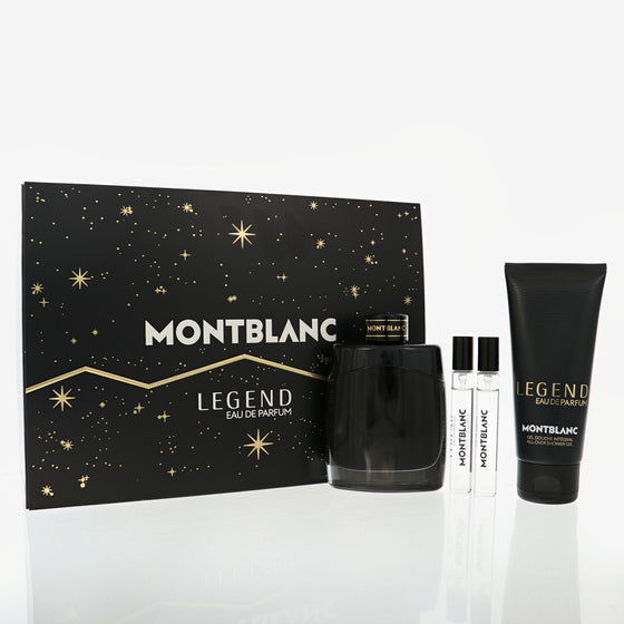 Mont Blanc Legend by Mont Blanc 3.3 Oz Eau De Parfum Shower Gel Gift Set for Men