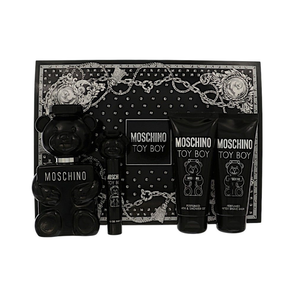 Moschino Toy Boy by Moschino 3.4 Oz Eau De Parfum After Shave Gift Set for Men