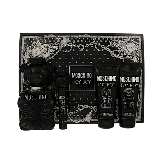 Moschino Toy Boy by Moschino 3.4 Oz Eau De Parfum After Shave Gift Set for Men