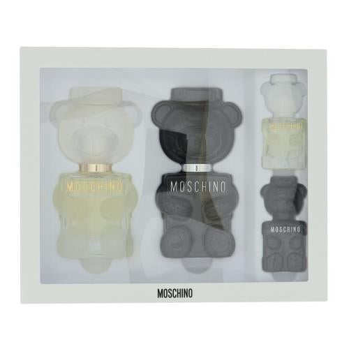 Moschino Toy Coffret By Moschino Cologne 4 Piece Gift Set - 1.0 Oz Toy 2 Eau De Parfum Spray For Men - Gift Set