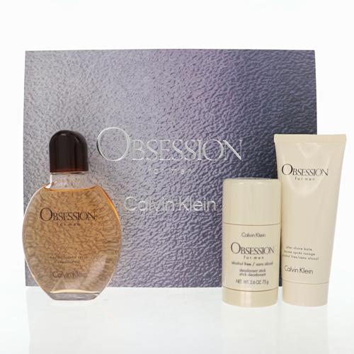 Obsession by Calvin Klein 4.2 Oz Eau De Toilette Gift Set for Men