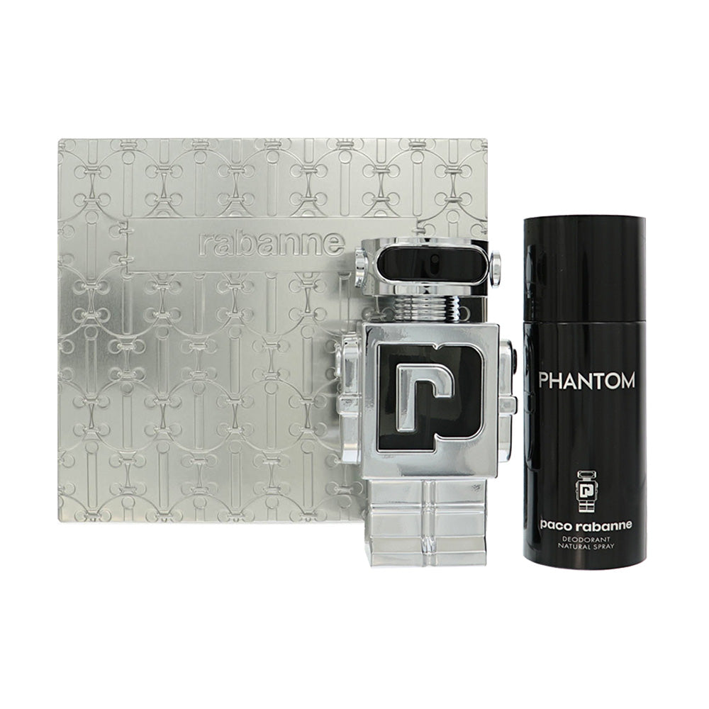 Paco Rabanne Phantom by Paco Rabanne 3.4 Oz Eau De Toilette Deodorant Gift Set for Men
